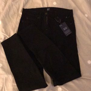 Gap black true skinny 27 R jeans